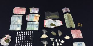 Incautan drogas y auto en Los Lagos I