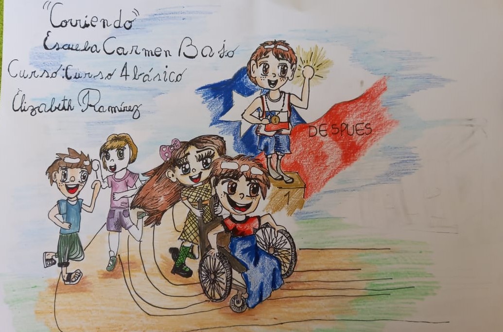 Más de 600 estudiantes de Melipilla crean dibujos para promover la inclusión | Portal de Melipilla