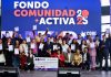 Más de 2.000 personas participaron en la entrega del Fondo Comunidad Activa 2025 y balance de gestión del Gobierno de Santiago