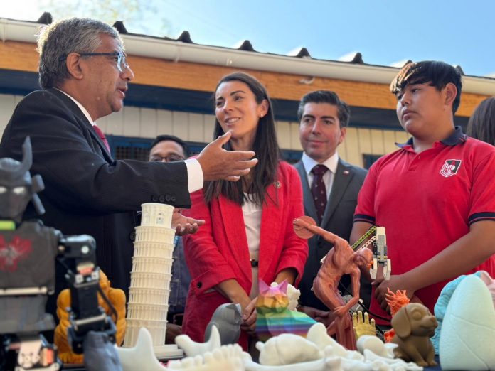 Inauguracion año escolar Melipilla 1