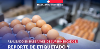 SERNAC realiza reporte sobre etiquetado y características de los huevos en venta web de supermercados