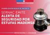 SERNAC emite alerta de seguridad por regulador de gas marca Mademsa