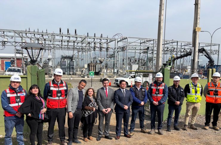 CGE y autoridades visitaron faena para construir dos nuevos alimentadores en Curacaví y mejorar la calidad de servicio